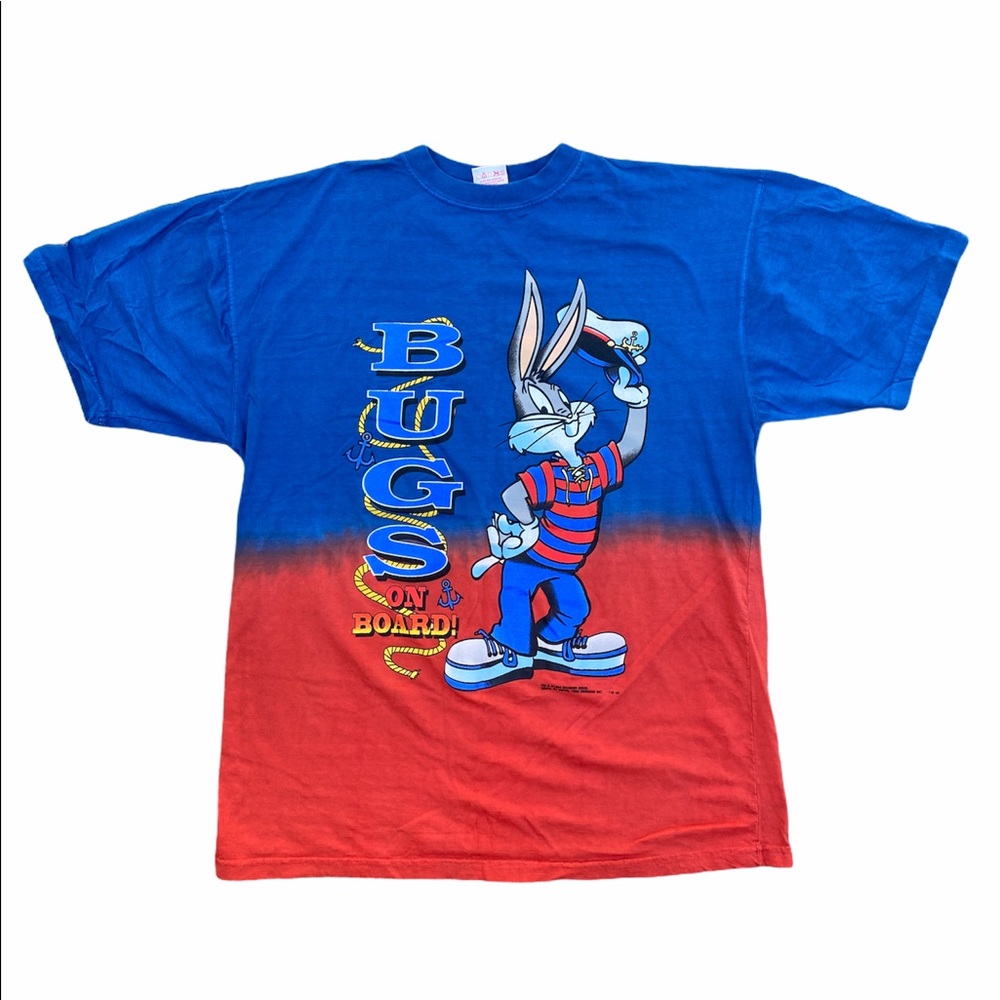 Vintage 1994 Bugs Bunny Novel Teez Cartoon Shirt